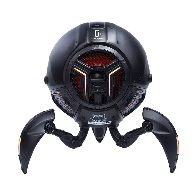 Gravastar Mars Pro Bluetooth Speaker - Matte Black - مكبر صوت